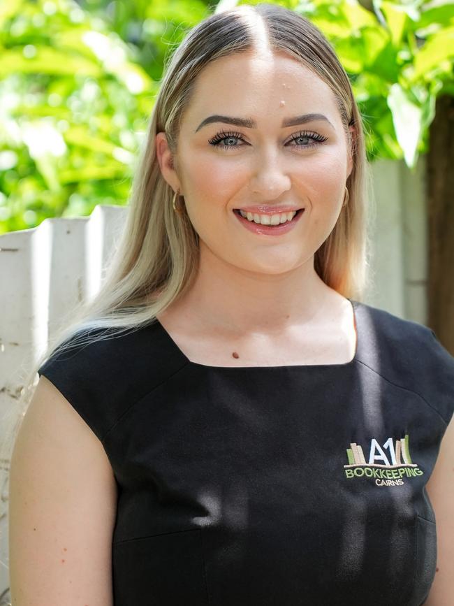 Bob Marshman Trainee of the Year – Emily Nancarrow, Certificate IV in Accounting and Bookkeeping, Mt Sheridan, Cairns. Picture: Supplied