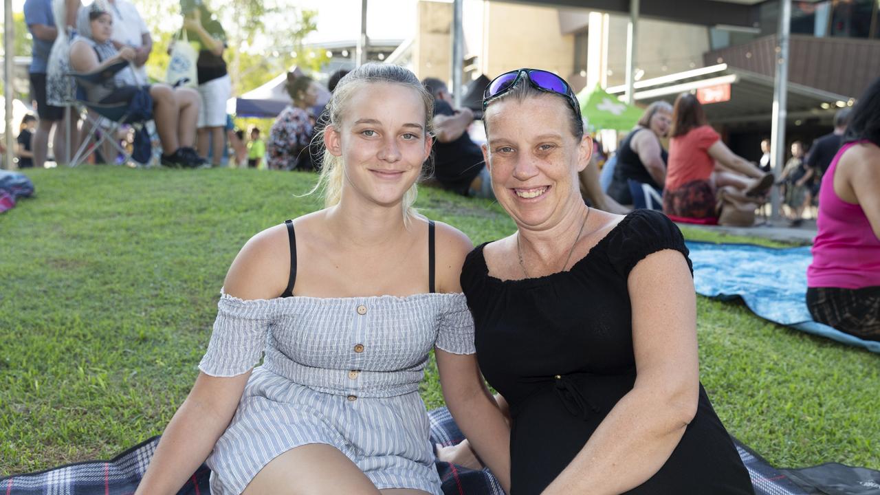 Lunar New Year at Caboolture. Amber Lister and Natalie Watson, of Caboolture. Picture: Dominika Lis