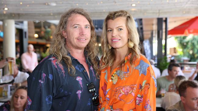 Kelly Gallagher and Lucas Gallagher at the M.O.B Academy Charity Lunch Edgewater Dinner and Lounge Capri on Via Roma for Gold Coast at Large. Picture, Portia Large.