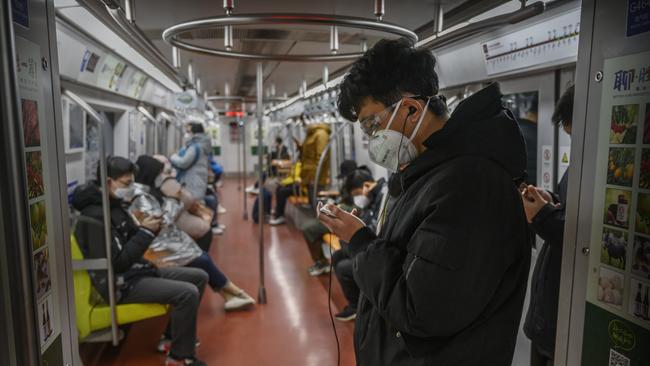 Masks have become a sought after product thanks to Australia’s summer bushfires and the coronavirus outbreak. Picture: Kevin Frayer / Getty Images