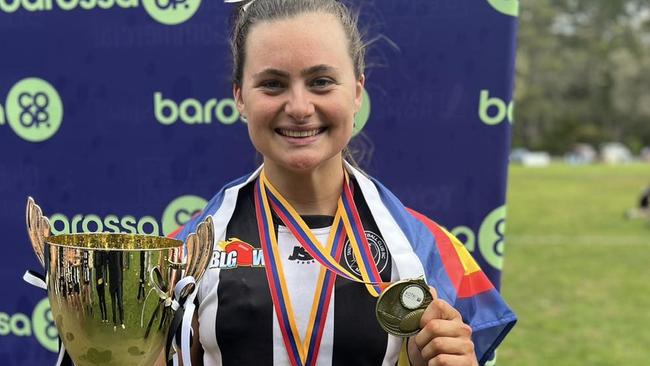 Healy was best on ground in this year's grand final. Picture: Tanunda Football Club