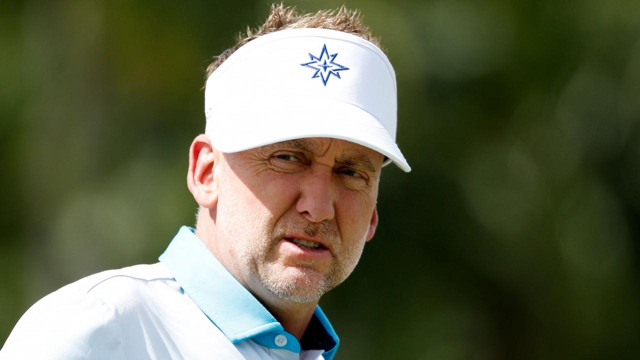 Ian Poulter’s feud with Billy Horschel took another twist. (Photo by Cliff Hawkins / GETTY IMAGES NORTH AMERICA / Getty Images via AFP)