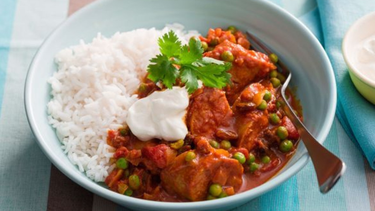 Curried sausages were a regular meal in the 1990s. Picture: Supplied