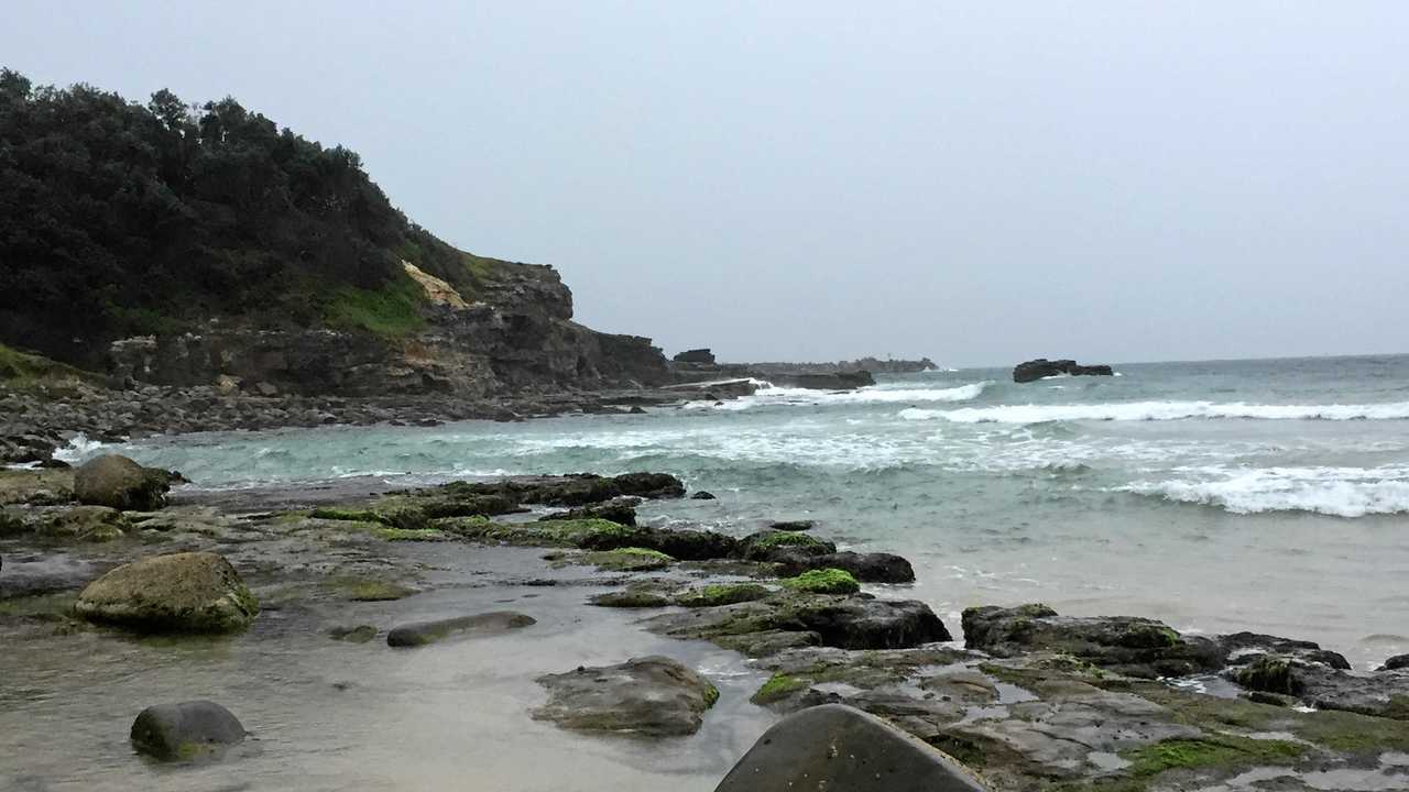 A man has died while swimming at Main Beach, Yamba. Picture: Ebony Stansfield