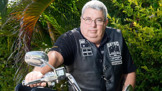 Wes Carlton is taking part in a motorcycle ride to Darwin to raise funds and awareness for Men's Prostate Cancer.