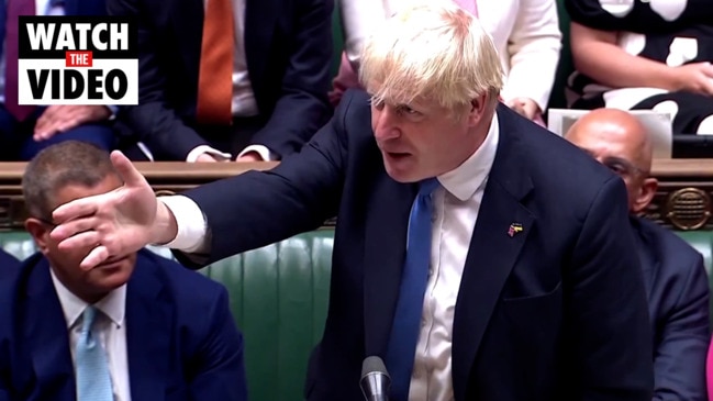 Boris Johnson bows out of UK parliament: "Hasta la vista baby"