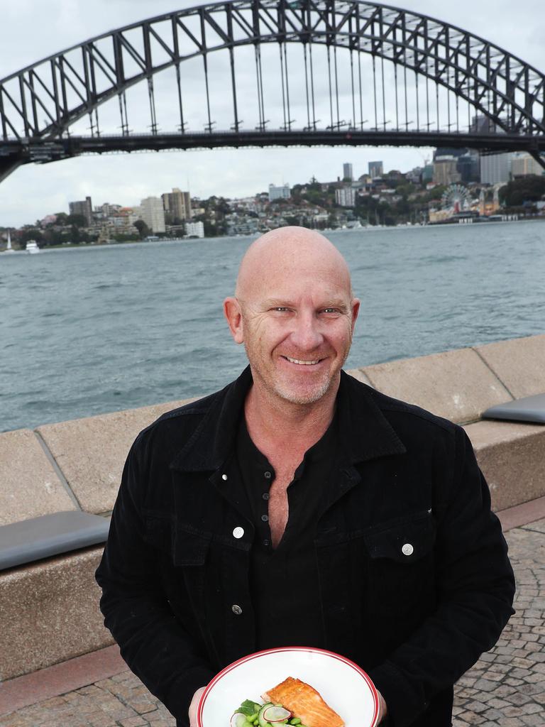 Chef Matt Moran will cook a three-course-meal at Commbank Stadium in Parramatta. Picture: John Feder/The Daily Telegraph.