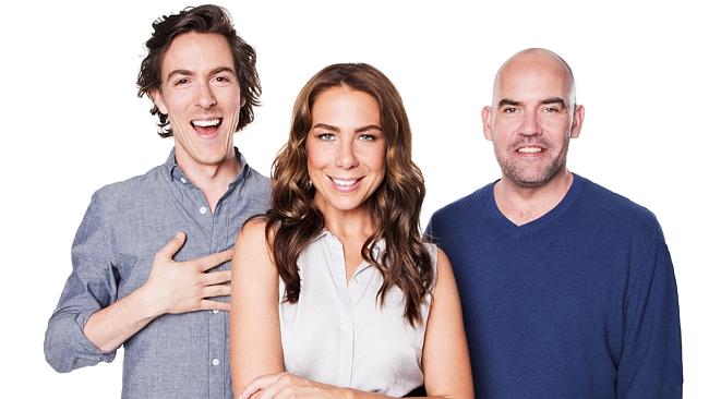 Nova's new drive show dream team Tim Blackwell, Kate Ritchie and Marty Sheargold. Picture: Supplied