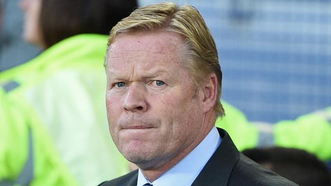 Everton's Dutch manager Ronald Koeman.