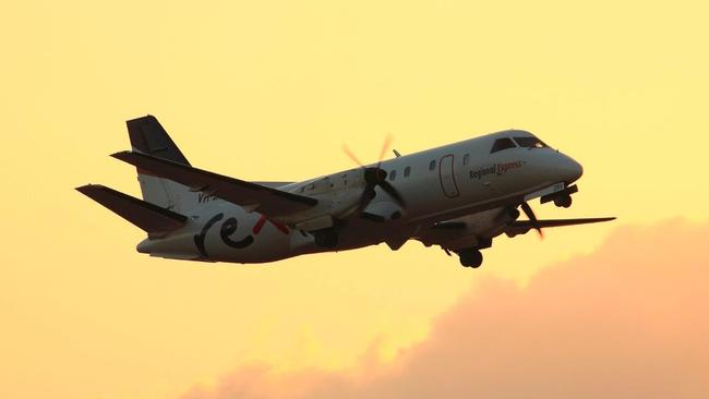 A Rex Saab 340 aircraft. Picture: Supplied