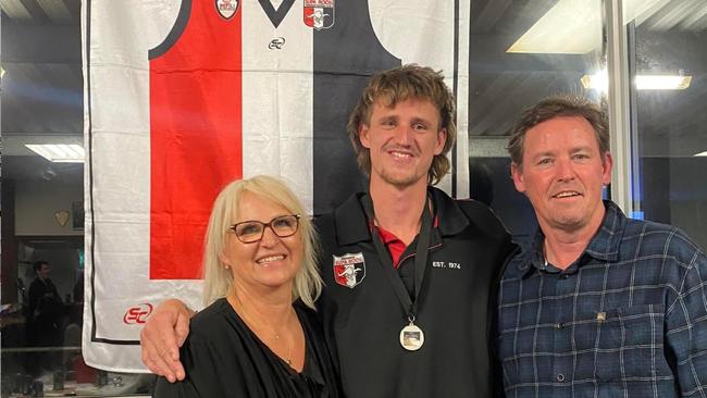 2022 Mail Medalist Ben Moroney is the Mallee FL's top player this season. Picture: Pinnaroo Football Club