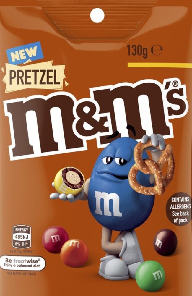 Pretzel M&M's have finally launched in Australia and OMG