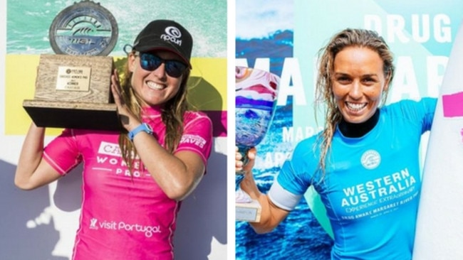 Nikki Van Dijk and Sally Fitzgibbons are creating waves in Europe.