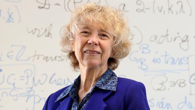 Mathematician Cheryl Praeger receives the highest honour. Picture: Colin Murty