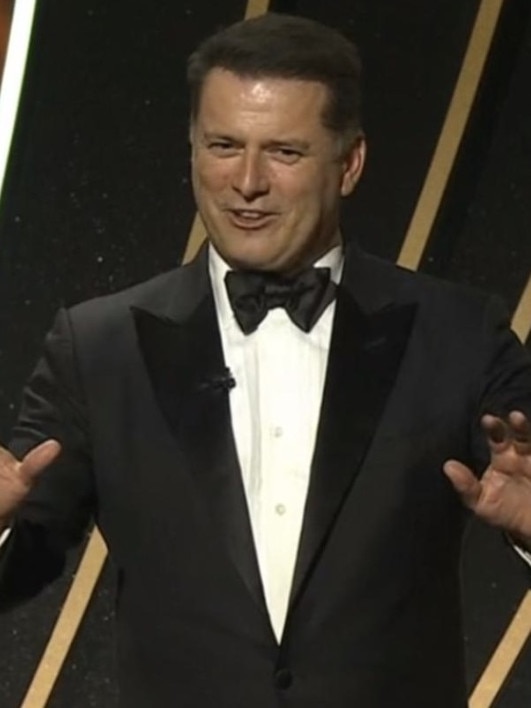 Stefanovic’s quip about Bump fell flat. Picture: Channel 7
