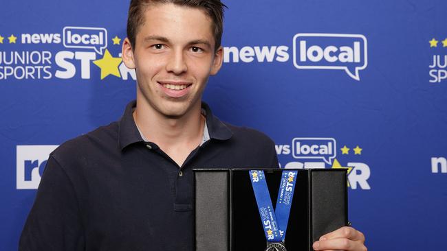 Nicholas Suman won the Rouse Hill Times Young Sporting Spirit Award. Picture: Daniel Aarons