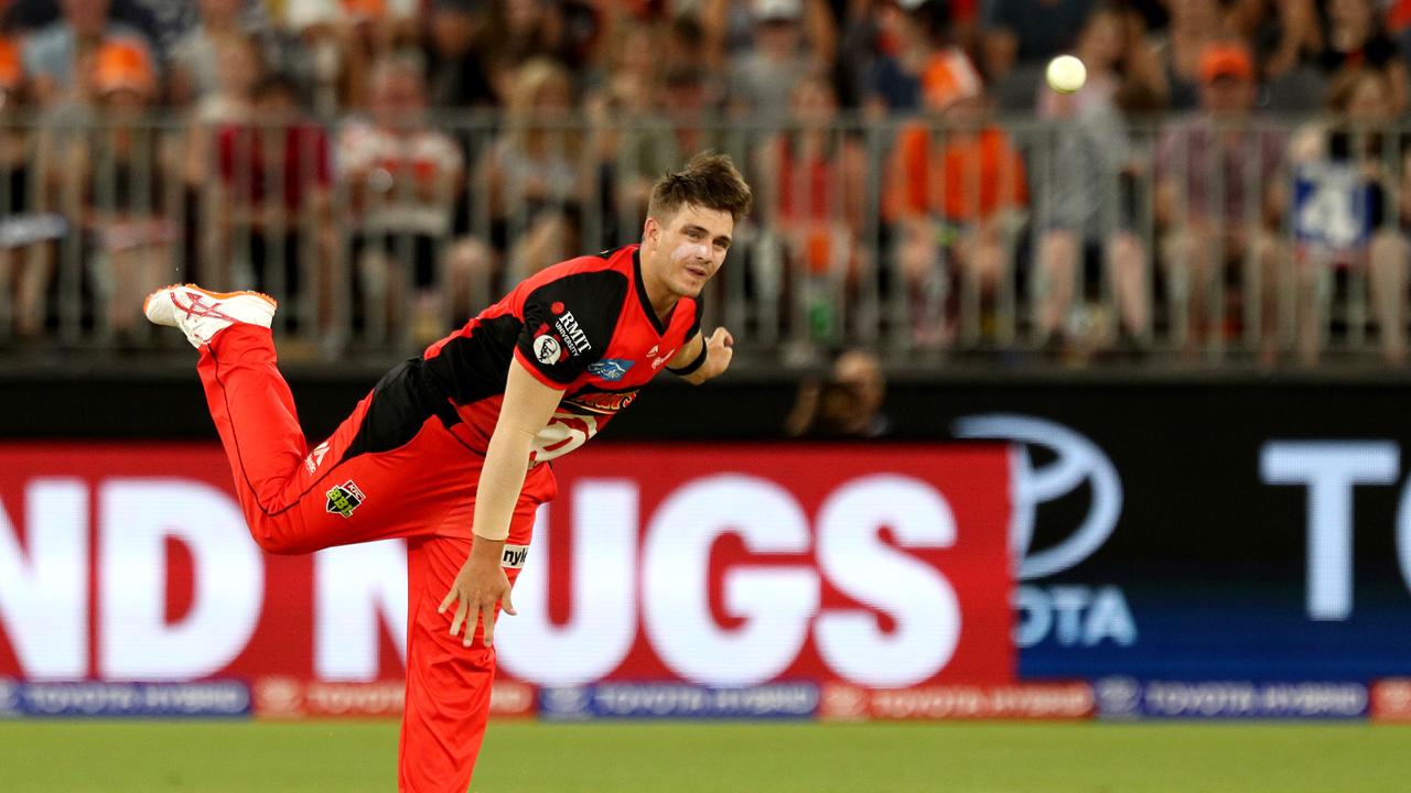 Cameron Boyce in action for the Renegades last Big Bash League season