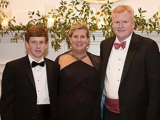 From left, Paul, Margaret and Alex Murdaugh. Supplied