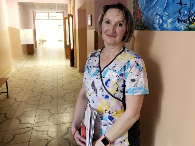 Lviv Regional Children’s Hospital orthopaedic surgeon Dr Zlata. Picture: Charles Miranda