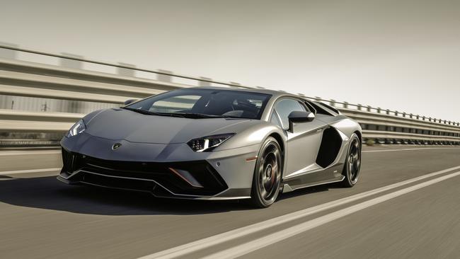 A deposit for a Lamborghini Aventador was paid for with company money.