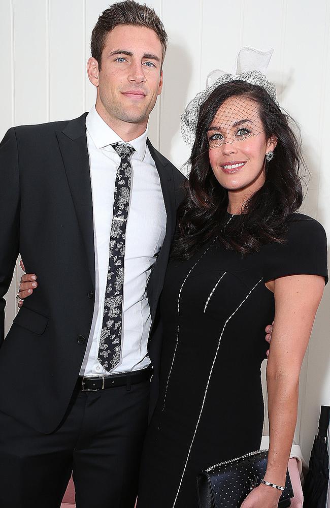 ‘There’s just been so much on.’ Shaun Hampson and Megan Gale are planning to tie the knot in 2020. Picture: Julie Kiriacoudis