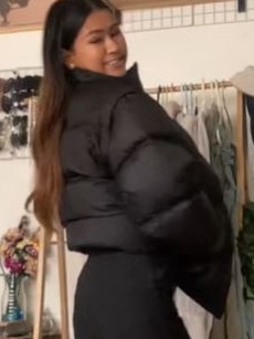 Puffer jackets are always in vogue. Picture: TikTok