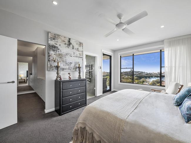 One of the bedrooms at the Balgowlah home. Picture: Supplied