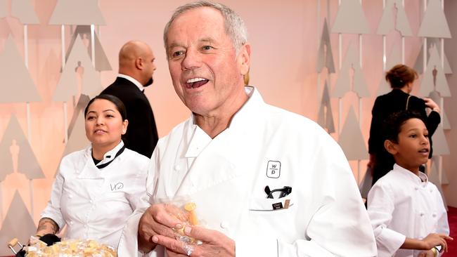 Food king ... famed chef Wolfgang Puck in his dressy whites. Picture: Getty Images