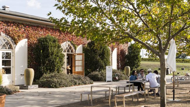 Try the acclaimed sparkling rose or chardonnay at Dominique Portet Winery cellar door. Picture: Robert Blackburn