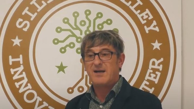 Director of Egans, Andrew Egan. Picture: YouTube