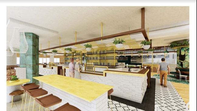 This will be the new Broadbeach Tavern bar.