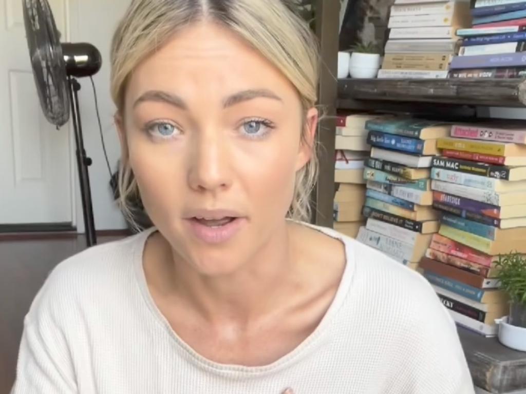 Sam Frost copped backlash for her stance on vaccines. Picture: samfrost/Instagram