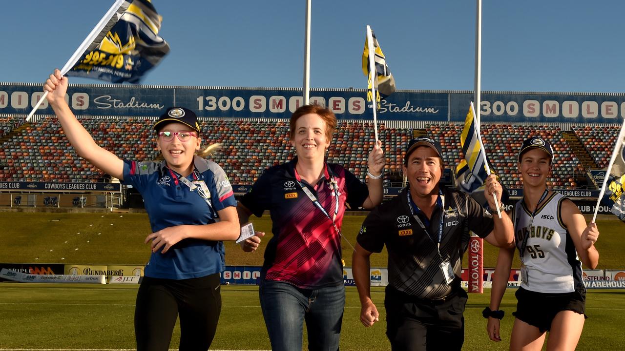 North Queensland Cowboys Final home game at 1300Smiles Townsville