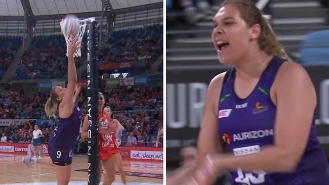 ‘Holy sh*t’: Netball shot is just ‘insane’