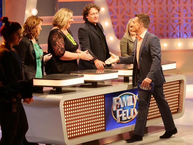 Family Fued with Grant Denyer would become a Sydney venture under the plans. Picture: Norm Oorloff