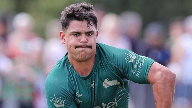 Latrell Mitchell is raring to go for the 2022 NRL season. Picture: Russell Freeman/Getty Images