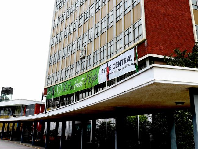 Plans to demolish Ryde Civic Centre have been delayed by a last-minute heritage protection order. Picture: Angelo Velardo/AAP