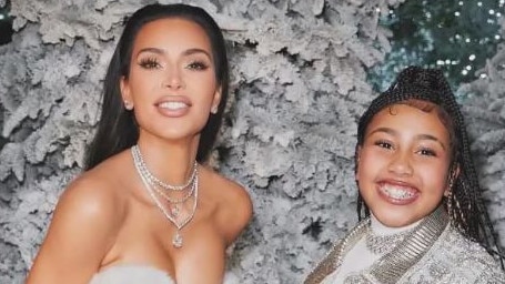 North West shared an unedited photo of her mum Kim Kardashian.