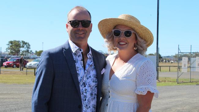 POP UP POLO BUNDABERG 2021: Cory and Heidi Hannay ready for a day at the polo.