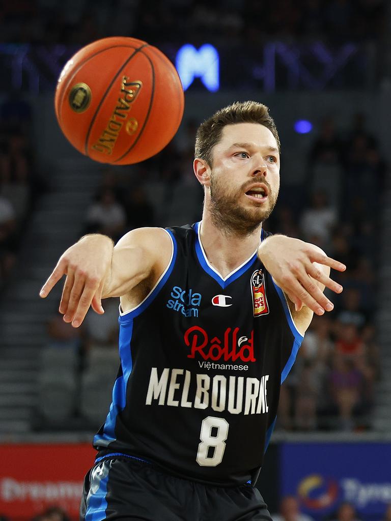 Matthew Dellavedova in his one-season stint at United. Picture: Getty Images