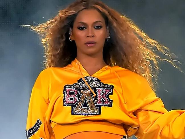 INDIO, CA - APRIL 14:  Beyonce Knowles performs onstage during 2018 Coachella Valley Music And Arts Festival Weekend 1 at the Empire Polo Field on April 14, 2018 in Indio, California.  (Photo by Kevin Winter/Getty Images for Coachella)