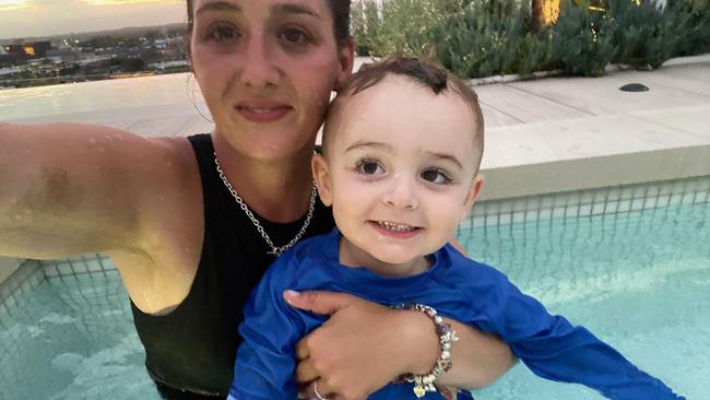 Lynda Armstrong said Townsville University Hospital’s treatment of son Hunter Tween, turning 3 on Monday was abysmal, disgraceful and appalling. Picture: Supplied