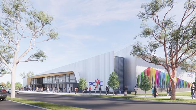 Artist's impression of the new PCYC at Mt Druitt.