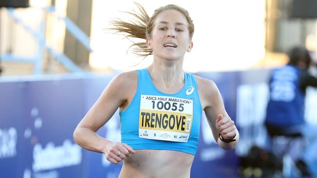 Jessica Trengove has run the half marathon at the Gold Coast on several occasions but will run the full distance for the first time on Sunday. Photo by Richard Gosling