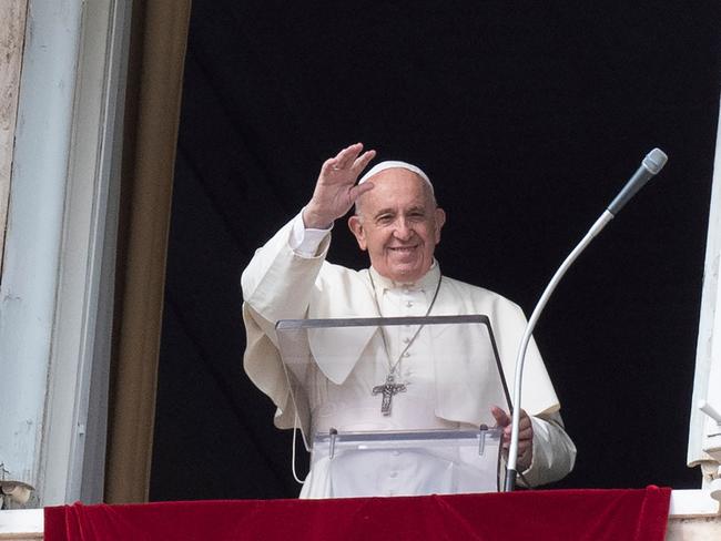 Bishop Randazzo knew Pope Francis when he was a Cardinal. Picture: AFP