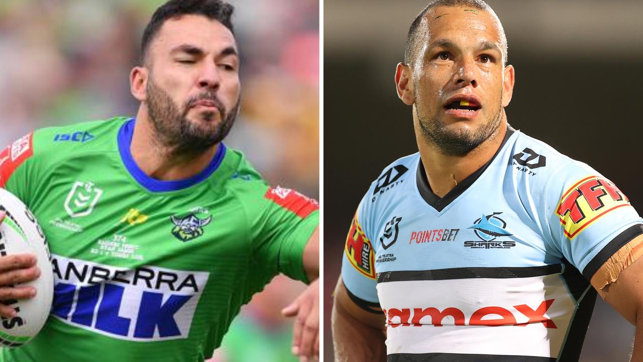 Ryan James has been loaned to the Bulldogs, while Will Chambers is dropped.