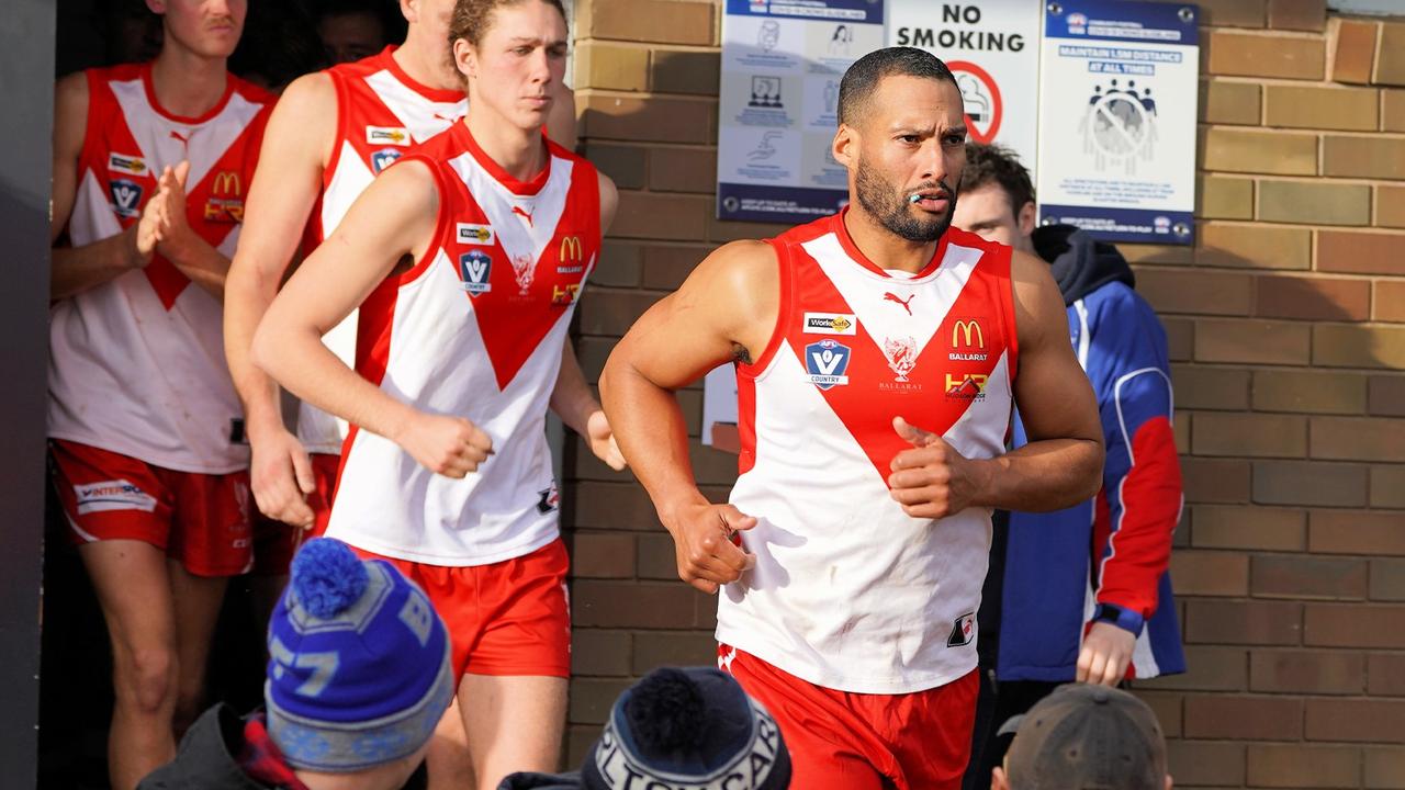 How did Josh Gibson go in his debut game for the Ballarat Swans