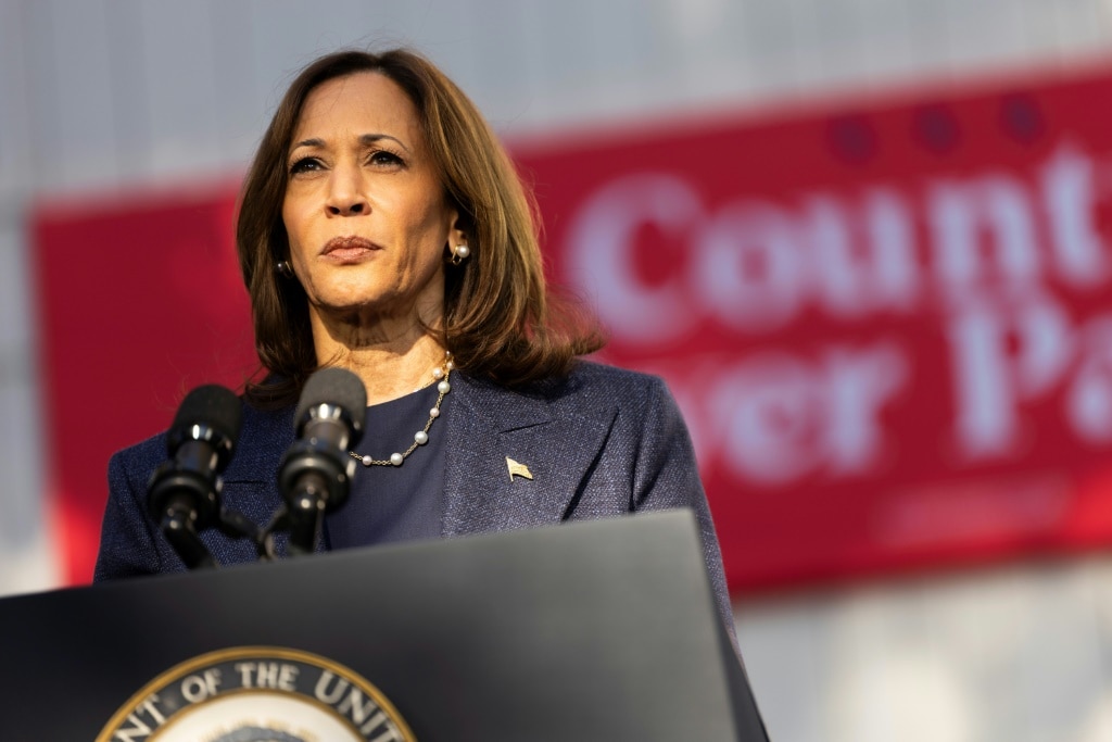 Fiery Harris vows break from Biden in testy Fox interview