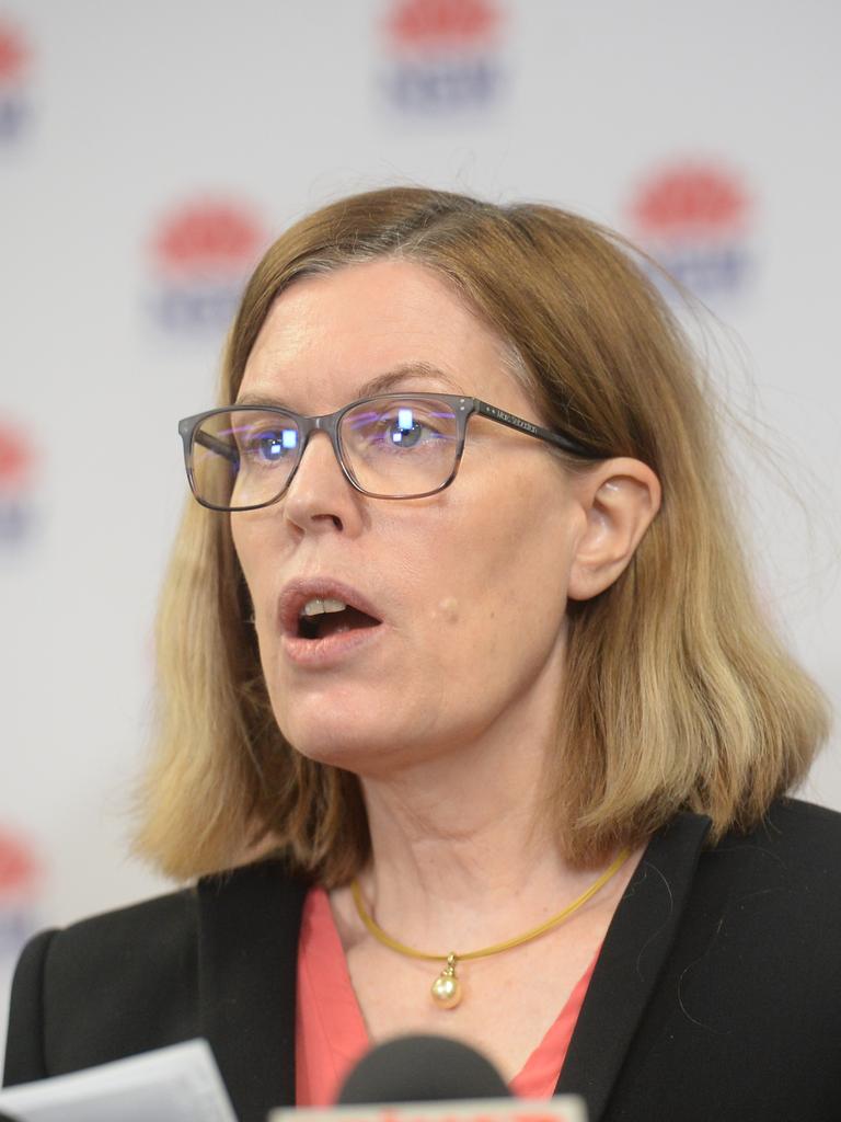 NSW chief health officer Dr Kerry Chant has urged residents to limit travel and social gatherings. Picture: Jeremy Piper/NCA NewsWire