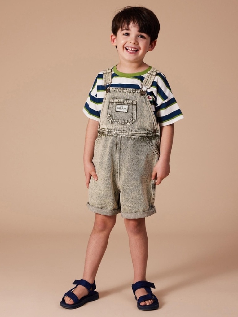 Goldie + Ace Burton Vintage Washed Denim Overalls. Picture: THE ICONIC.